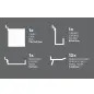 Painel Para Ferramenta 45x45cm  Mader  Hardwa MADER HARDWARE