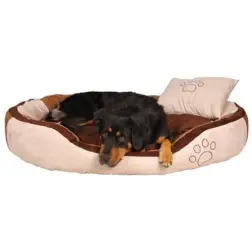Cama Bonzo Castanha e Beje 60x50cm para Cão 37721 Trixie - 1040070047