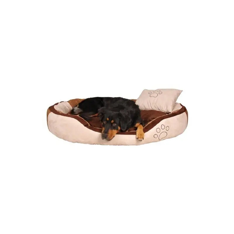 Cama Bonzo Castanha e Beje 60x50cm para Cão 37721 Trixie