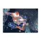 Poster para Parede Spiderman Neon 184x127cm Komar