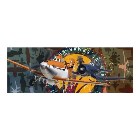 Poster para Parede Planes Squadron 202x73cm Komar - 1160480082