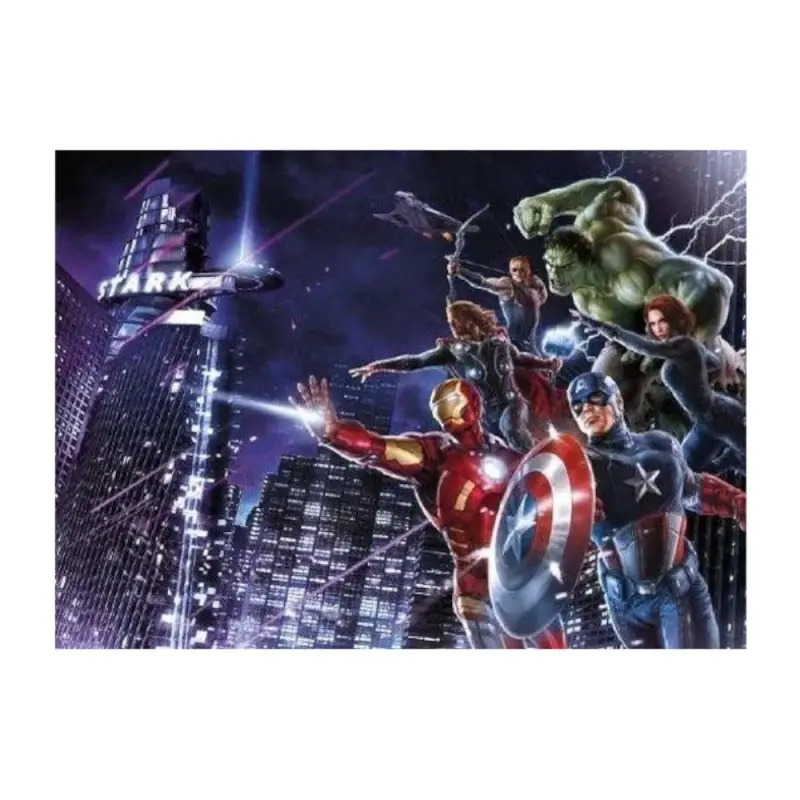 Poster para Parede Avengers City  254x184cm Komar