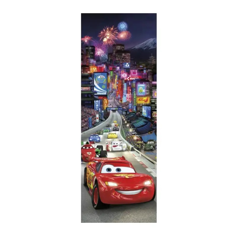 Poster para Parede Cars Tokio  73x202cm Komar