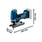 Serra vertical sem fio - GST 18V-125 S Professional 06015B2000 Bosch
