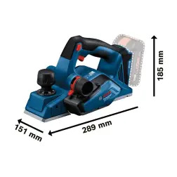 Plaina Manual GHO 18V-26 #1 - 122071107