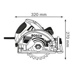 Serra Circular Manual GKS 65 GCE #1 - 122071114