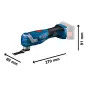 Multiferramenta - GOP 18V-34 Professional 06018G2002 Bosch Multiferramenta - GOP 18V-34 Professional 06018G2002 Bosch
