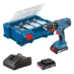 GSB 18V-21 2 x2Ah.GAL.Set 63 ACC.L-Case. - 122071230