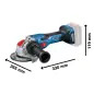 Rebarbadora sem fio BITURBO com X-LOCK - GWX 18V-15 C Professional 06019H6400 Bosch Rebarbadora sem fio BITURBO com X-LOCK - GWX 18V-15 C Professional 06019H6400 Bosch