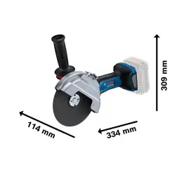 REBARBADORA SEM FIO GWS 18V-180 P #1 - 122071261