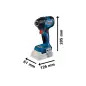 Aparafusadora de impacto sem fio - GDR 18V-210 C Professional 06019J0100 Bosch Aparafusadora de impacto sem fio - GDR 18V-210 C Professional 06019J0100 Bosch