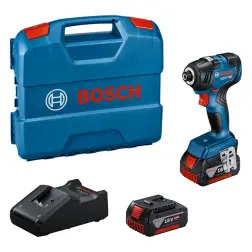 GDR 18V-200+2x4.0 Ah+GAL 18V-40, L-Case - 122071276