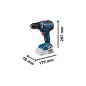 Kit combinado - GDR 18V-200 + GSR 18V-55 Professional 06019J2108 Bosch Kit combinado - GDR 18V-200 + GSR 18V-55 Professional 06019J2108 Bosch