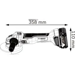 GWS 18V-10 Solo L-Boxx 115mm - 122071280