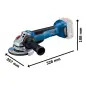 Rebarbadoras sem fio - GWS 18V-10 P Professional 06019J4101 Bosch