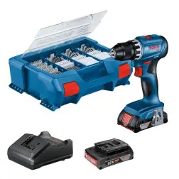 GSR18V-45+2x2.0Ah,GAL18V-20,82ACs,L-Case - 122071304