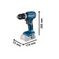 Berbequins/aparafusadoras de impacto sem fio - GSB 18V-45 Professional 06019K3301 Bosch Berbequins/aparafusadoras de impacto sem fio - GSB 18V-45 Professional 06019K3301 Bosch