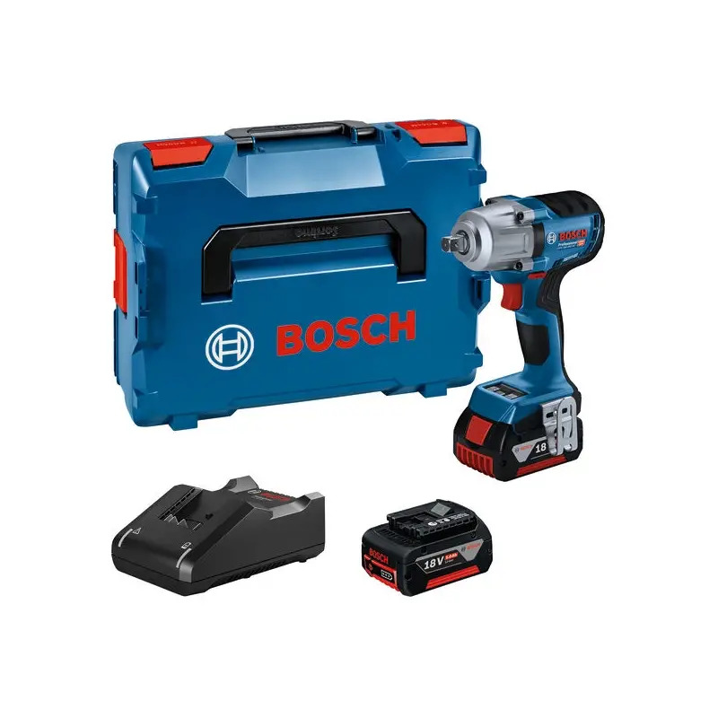 Chave de impacto sem fio - GDS 18V-450 PC Professional 06019K4102 Bosch Chave de impacto sem fio - GDS 18V-450 PC Professional 06019K4102 Bosch