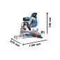 Serra de cortes transversais e de meia esquadria - GCM 12 GDL Professional 0601B23600 Bosch Serra de cortes transversais e de meia esquadria - GCM 12 GDL Professional 0601B23600 Bosch