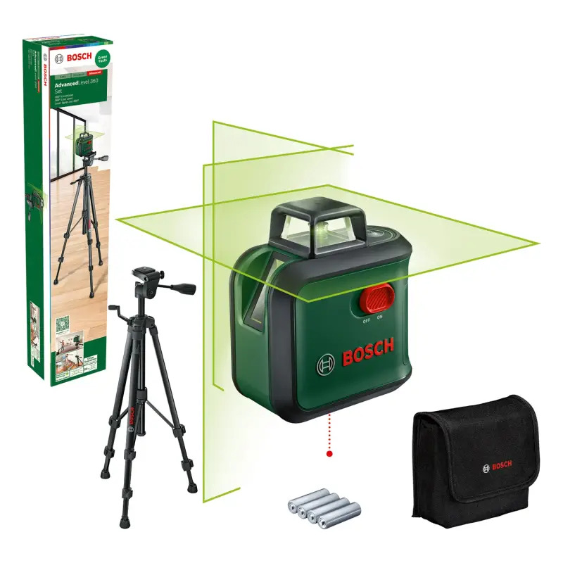 Conjunto AdvancedLevel 360 DIY 0603663B07 Bosch Conjunto AdvancedLevel 360 DIY 0603663B07 Bosch