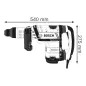 Martelo demolidor SDS max - GSH 7 VC Professional 0611322000 Bosch