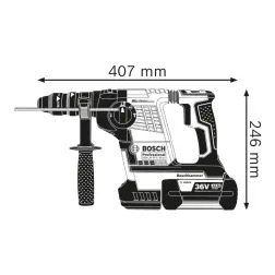 GBH 36 VF-LI PLUS + 2X6,0 AH + MALA #1 - 122071539