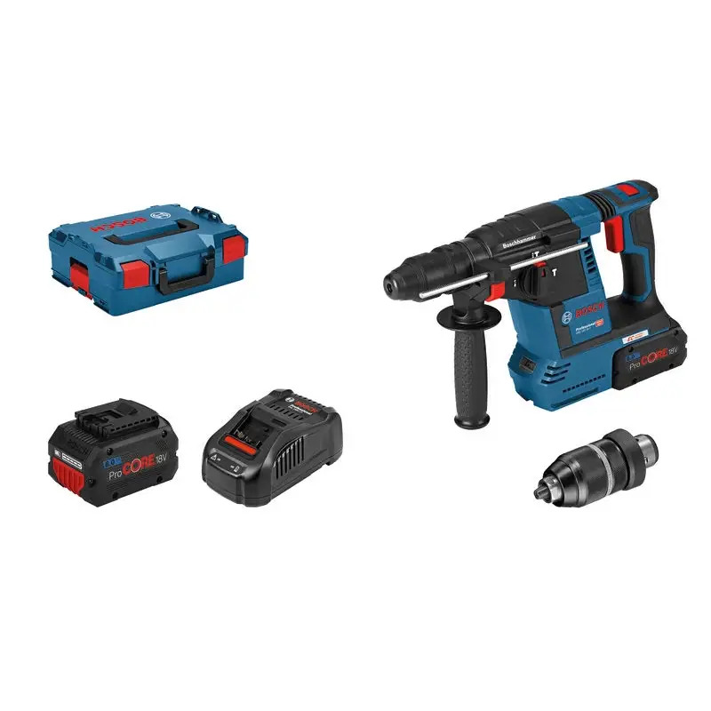 Martelo perfurador sem fio SDS plus - GBH 18V-26F Professional 061191000E Bosch