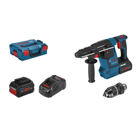 GBH 18V-26 F + 2x5.5AhProCORE18V + L-BOX - 122071542