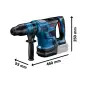 Martelo perfurador sem fio BITURBO SDS max - GBH 18V-36 C Professional 0611915003 Bosch Martelo perfurador sem fio BITURBO SDS max - GBH 18V-36 C Professional 0611915003 Bosch