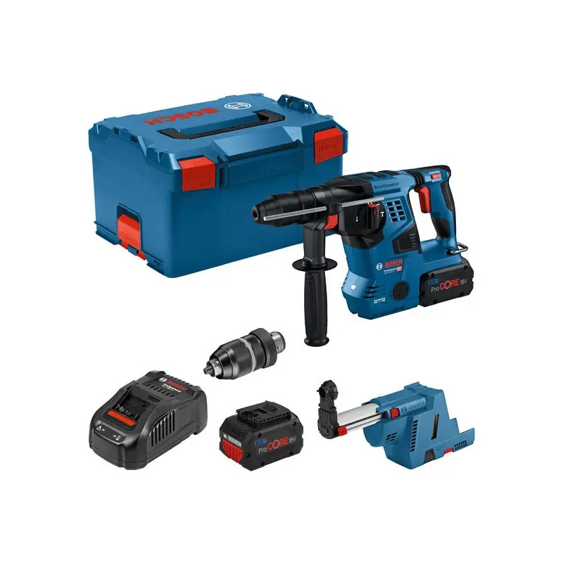 Martelo perfurador sem fio SDS plus - GBH 18V-28 CF Professional 0611921003 Bosch Martelo perfurador sem fio SDS plus - GBH 18V-28 CF Professional 0611921003 Bosch