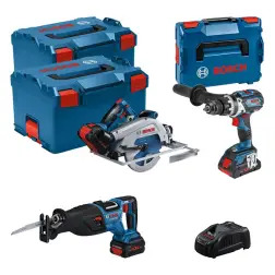Kit18V:GSB+GKS+GSA+4AhPC+2x5.5AhPC - 122071589