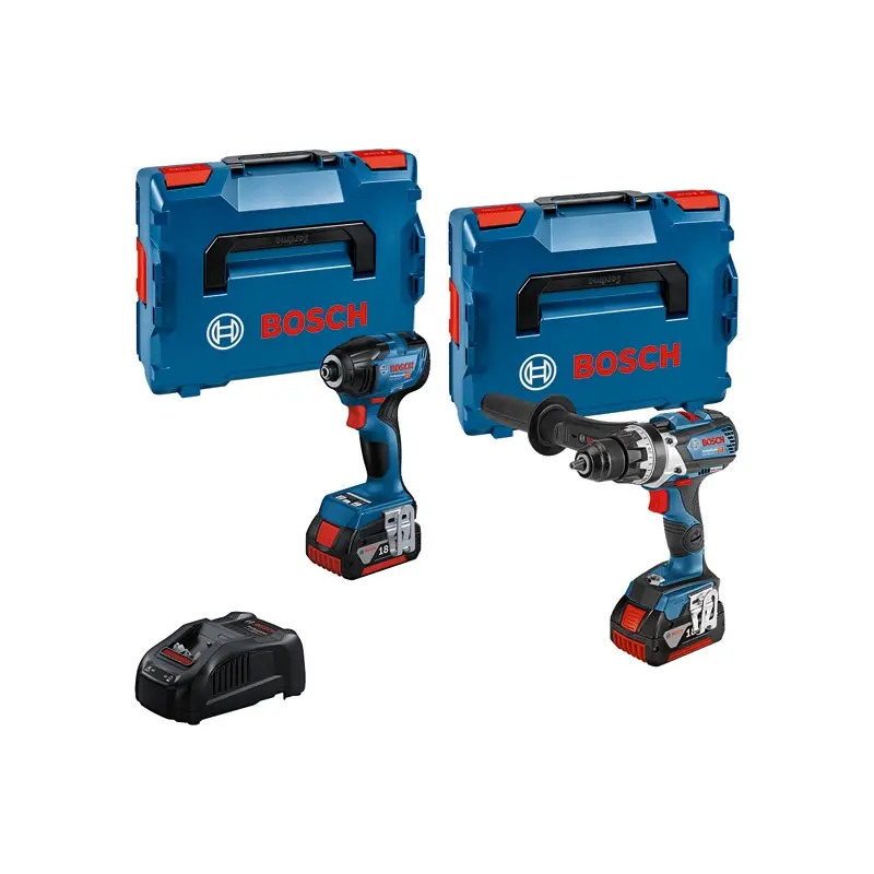 kit18V:GSR18V-110C+GDR18V-210C+2x5.0Ah+G