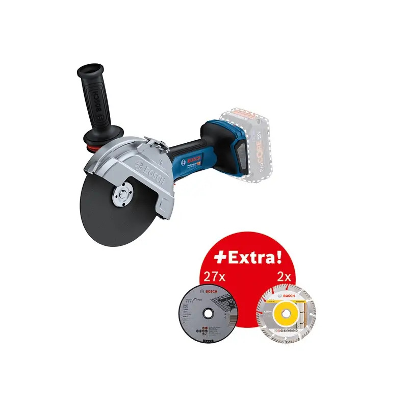 GWS 18V-180 P + AC Professional 0615A5002D Bosch