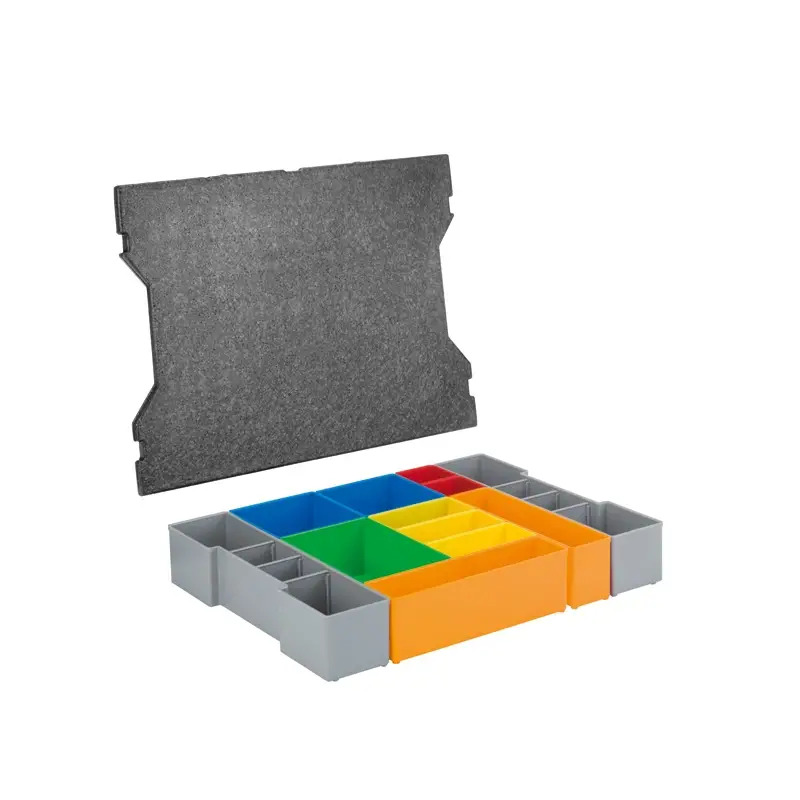 Caixas para o armazenamento de peças pequenas - L-BOXX inset box set 12 unidades Professional 1600A016N9 Bosch Caixas para o armazenamento de peças pequenas - L-BOXX inset box set 12 unidades Professional 1600A016N9 Bosch