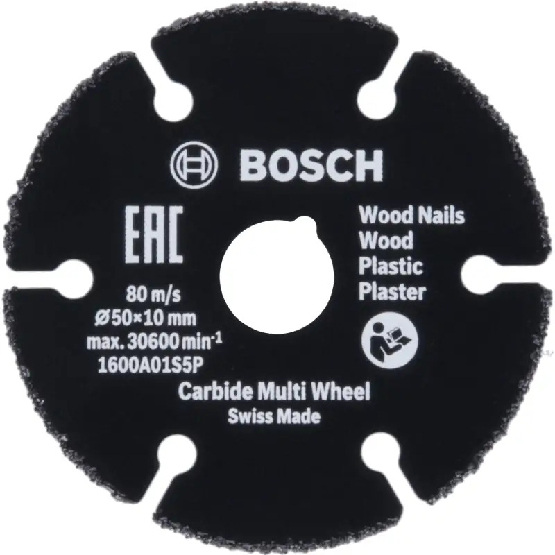 Disco de corte Carbide Multi Wheel 50x10 mm 1600A01S5X Bosch