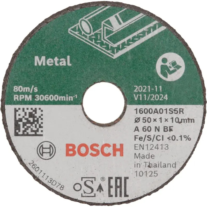 Discos Expert for Inox 50x1x10mm: 3uds