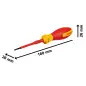 Chave de fenda SL2.5x75 VDE Professional 1600A02NC0 Bosch Chave de fenda SL2.5x75 VDE Professional 1600A02NC0 Bosch