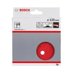 Prato de borracha berbequim:125mm velcro - 1220680127