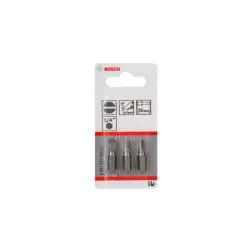 Ponta S Extradura C: 1,0x5,5x25mm:3uds - 1220680290