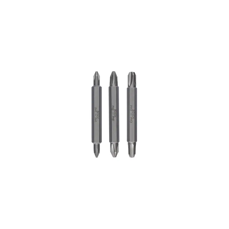 Conjunto de 3 pontas de aparafusar duplas 2607001748 Bosch Conjunto de 3 pontas de aparafusar duplas 2607001748 Bosch