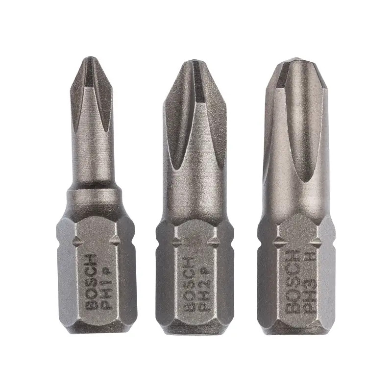 Conjunto de pontas da aparafusar, Extra Hard, 3 unidades 2607001752 Bosch Conjunto de pontas da aparafusar, Extra Hard, 3 unidades 2607001752 Bosch