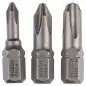 Conjunto de pontas da aparafusar, Extra Hard, 3 unidades 2607001752 Bosch Conjunto de pontas da aparafusar, Extra Hard, 3 unidades 2607001752 Bosch