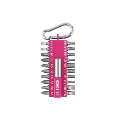 Chaveiro com 21 uds aparafusar: fucsia - 1220680378