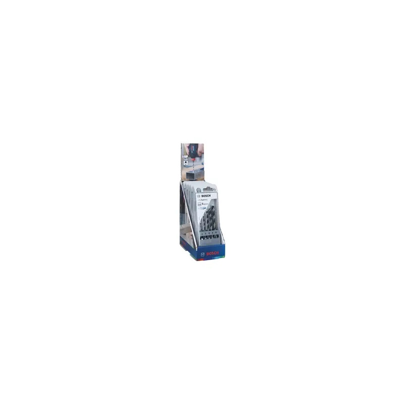 Conjunto de brocas Hex HSS PointTeQ de 5 peças no expositor de balcão 2 - 6 mm 2607002825 Bosch Conjunto de brocas Hex HSS PointTeQ de 5 peças no expositor de balcão 2 - 6 mm 2607002825 Bosch