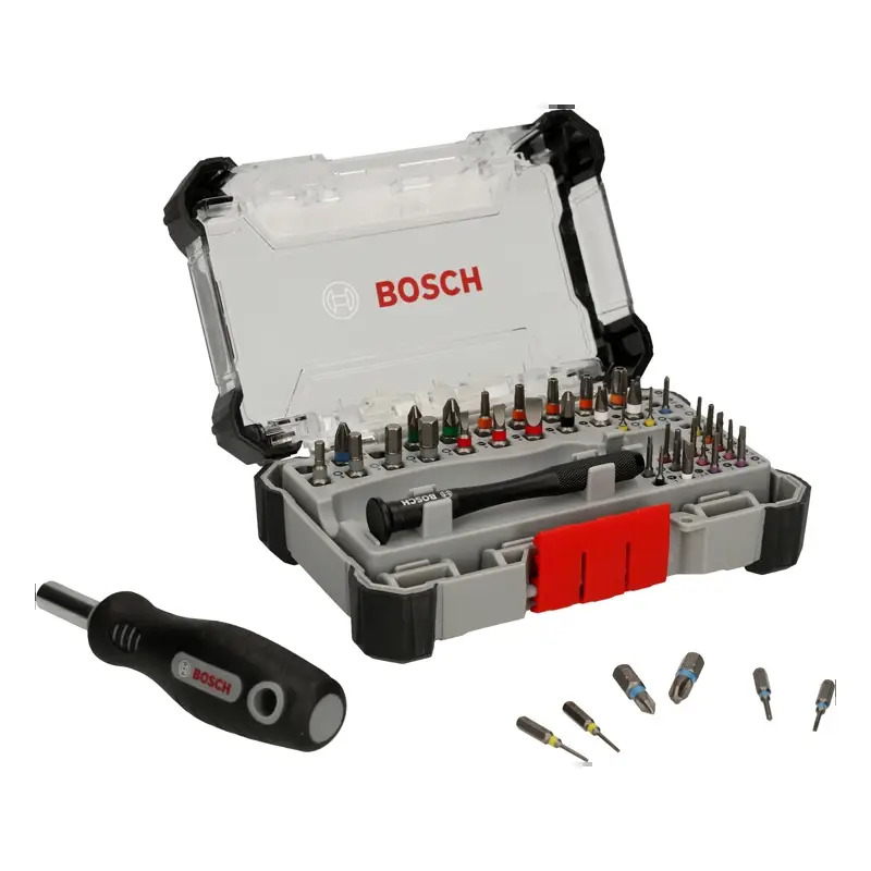 Conjunto de pontas de aparafusar de precisão, 42 peças 2607002835 Bosch Conjunto de pontas de aparafusar de precisão, 42 peças 2607002835 Bosch