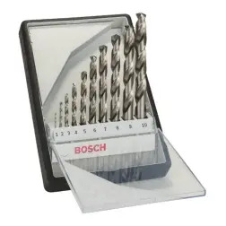 HSS-G DIN338: Robustline set 10 uds:1-10 - 1220680393