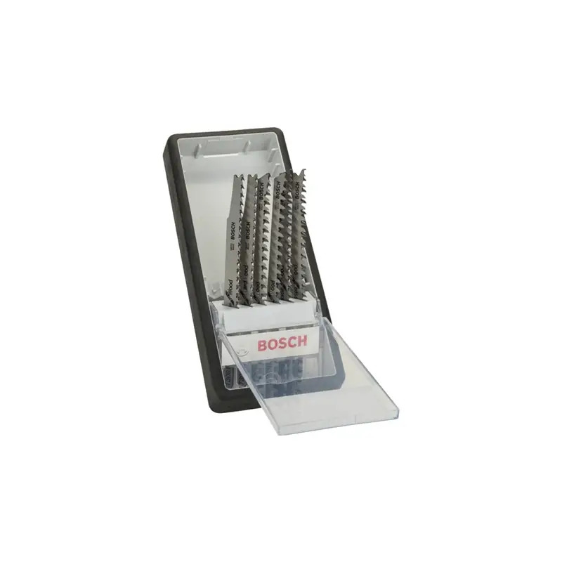 Conjunto de lâminas de serra vertical Robust Line, 6 unidades, Progressor for Wood, encabadouro T 2607010572 Bosch Conjunto de lâminas de serra vertical Robust Line, 6 unidades, Progressor for Wood, encabadouro T 2607010572 Bosch