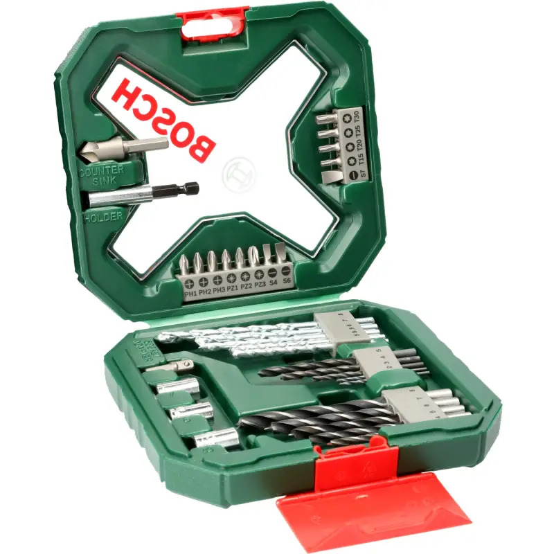 Mala X-Line de 34 unidades para perfurar e aparafusar 2607010608 Bosch Mala X-Line de 34 unidades para perfurar e aparafusar 2607010608 Bosch
