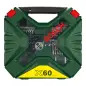 Mala X-Line de 60 unidades para perfurar e aparafusar 2607010611 Bosch Mala X-Line de 60 unidades para perfurar e aparafusar 2607010611 Bosch
