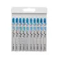 Conjunto de 10 lâminas de serra vertical Basic for Metal 2607010631 Bosch Conjunto de 10 lâminas de serra vertical Basic for Metal 2607010631 Bosch